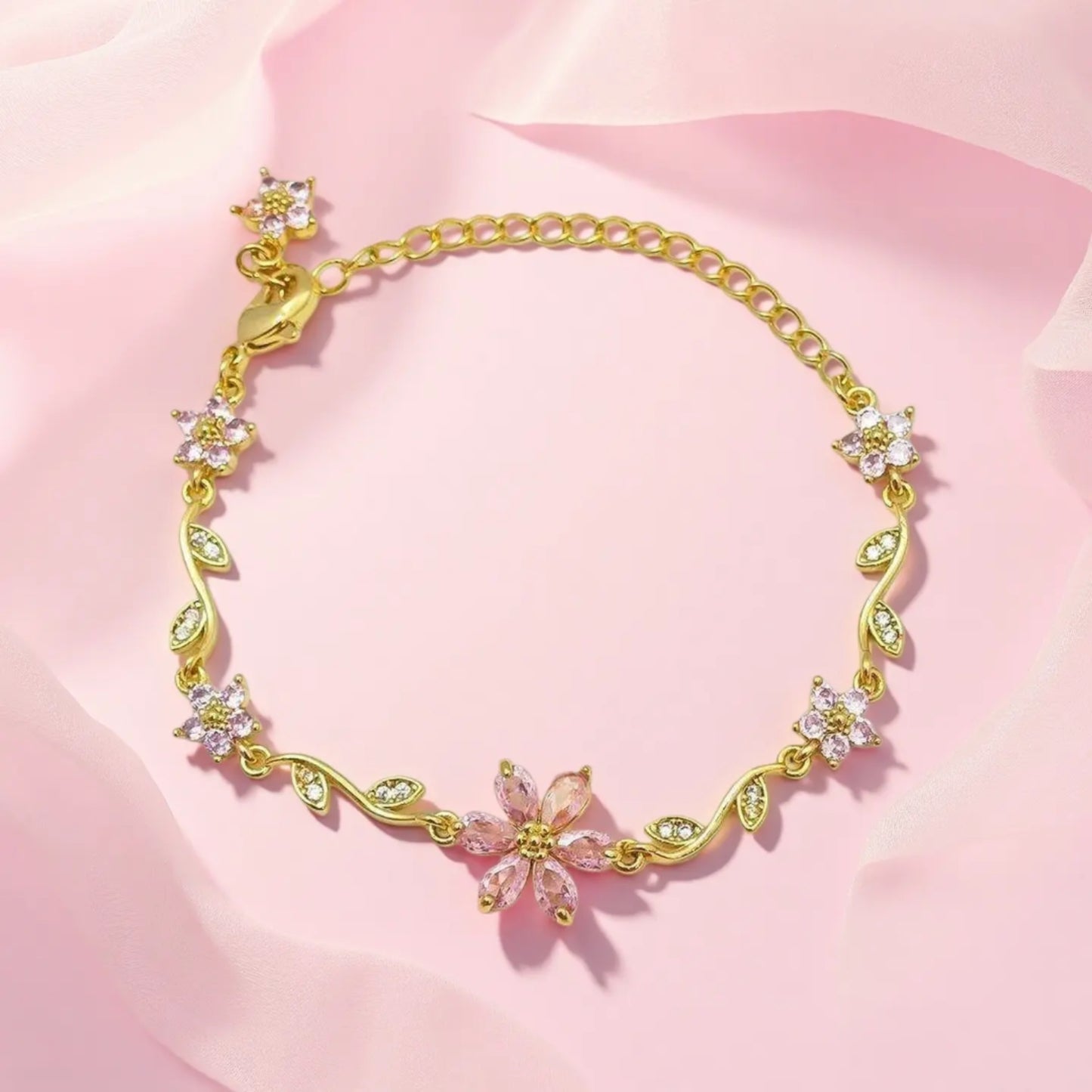 Jardin enchanté au poignet