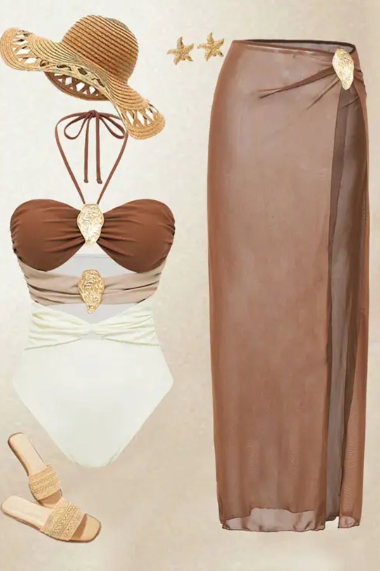 Élégance au caramel