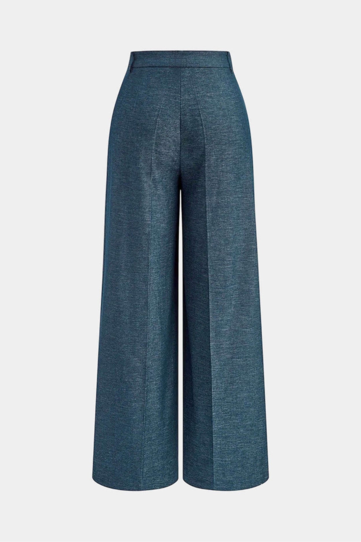 Pantalon palazzo portefeuille noué