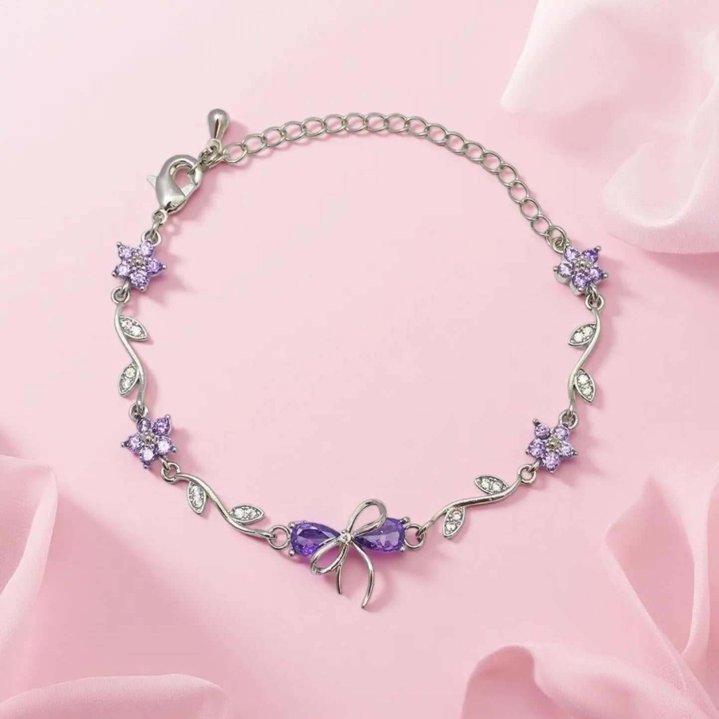 Jardin enchanté au poignet