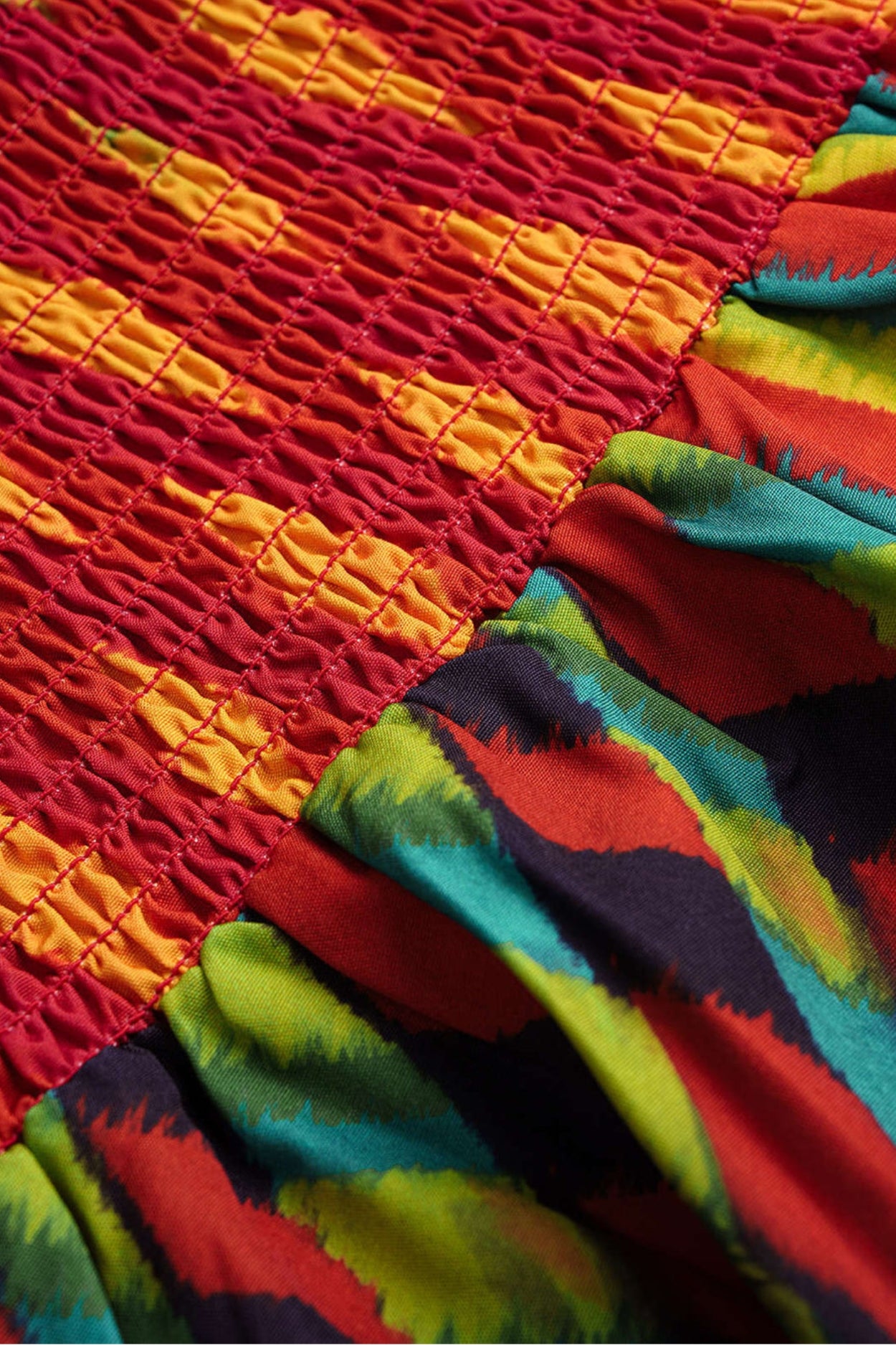 Robe Géométrique Bustier Printemps