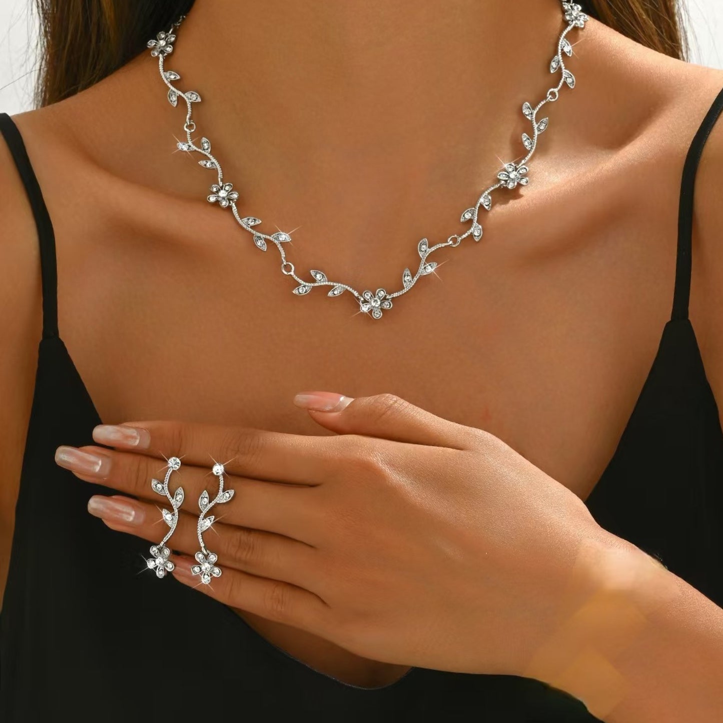 Fleurs d'or délicates